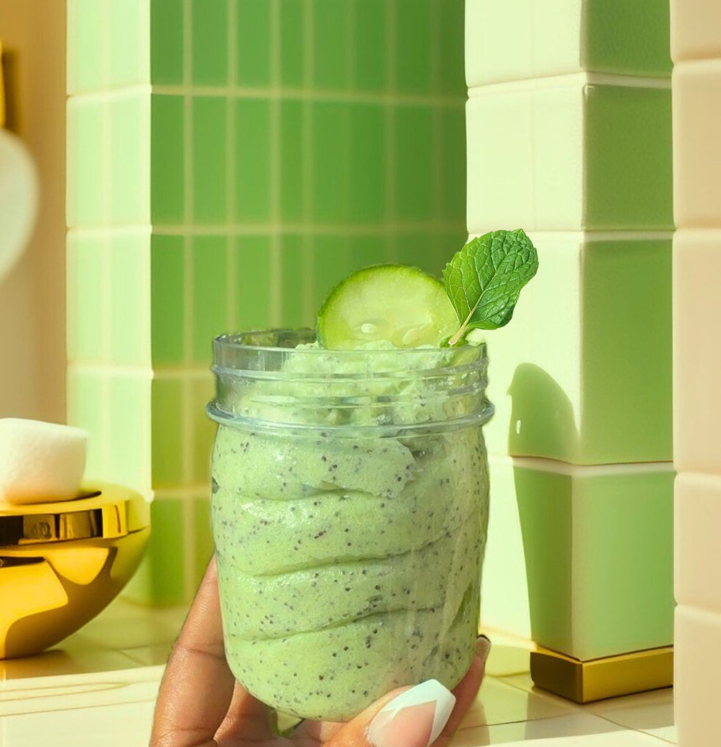 Cucumber Melon Whipped Body Scrub